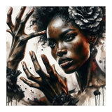 Noir Flamenco Hands Portrait (Print Only) thumbnail