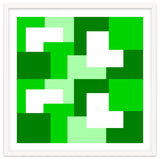 Green Abstract Square Tiles thumbnail