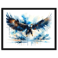 Soaring Spirit Of Freedom Eagle In Flight