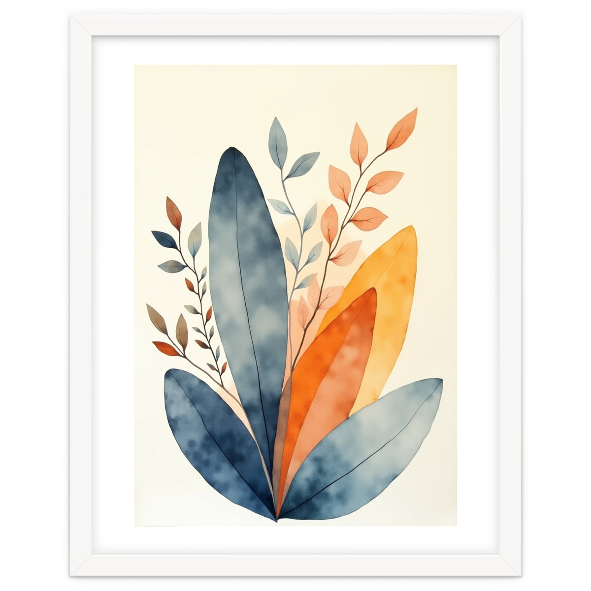 Modern Contemporary Art Flower