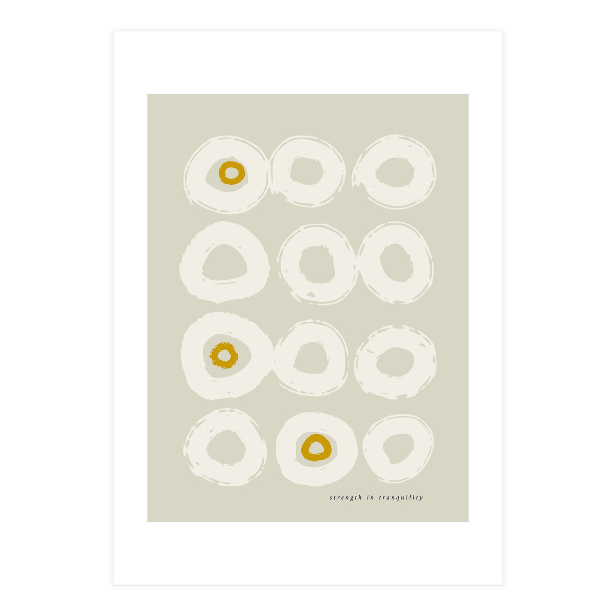 expectant iteration strength in tranquility (Print Only)