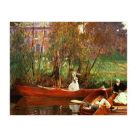 John Singer Sargent / 'The Boating Party', 1889, Oil on canvas, 88 x 92 cm. (Print Only)