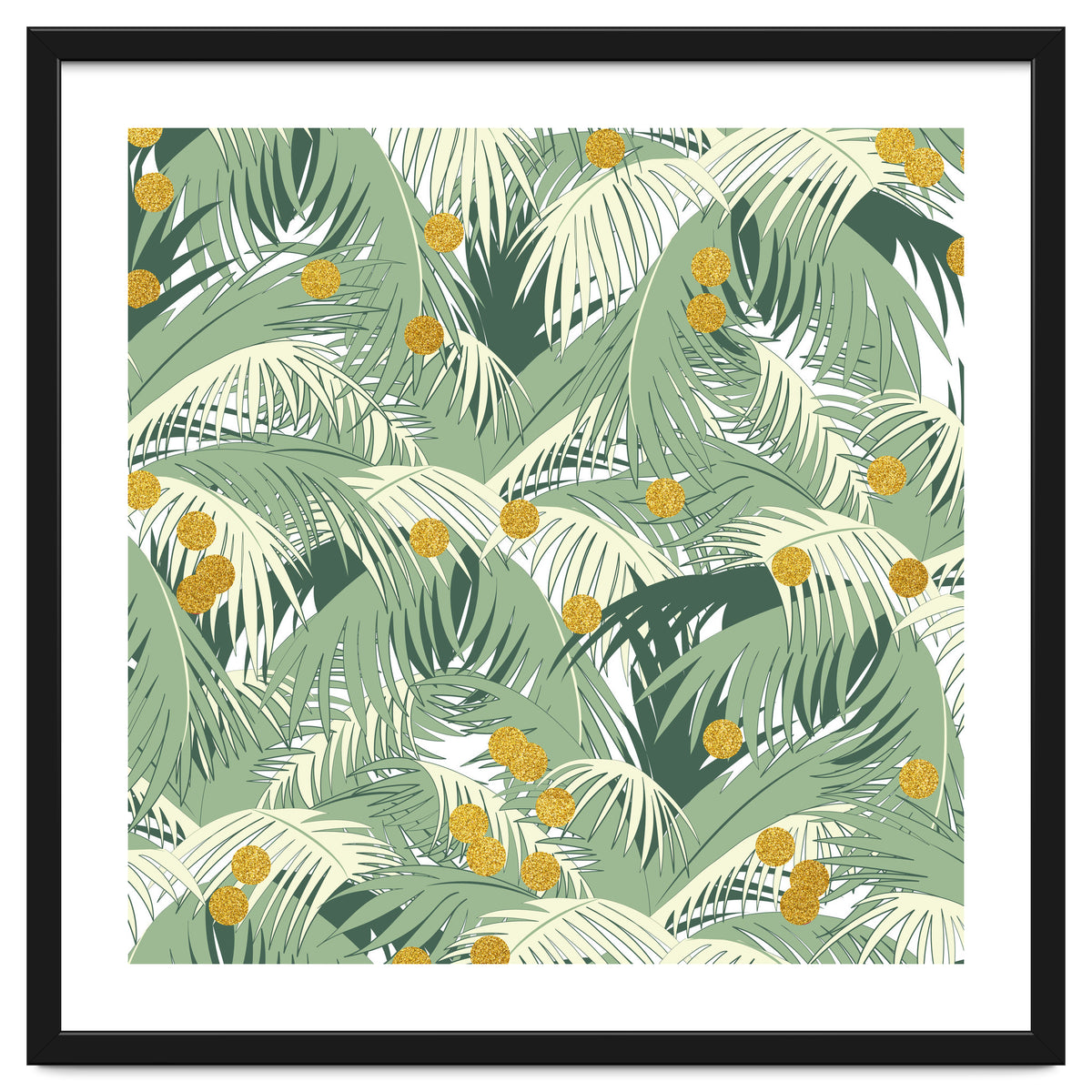 Palm + Gold #society6 #decor #buyart