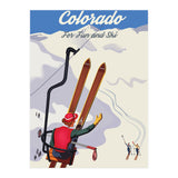 Colorado For Fun And Ski (Print Only) thumbnail