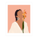 Fervor, Depth Of Feeling, Love Affection Lust Crush, Bohemian Woman Longing Pastel (Print Only) thumbnail
