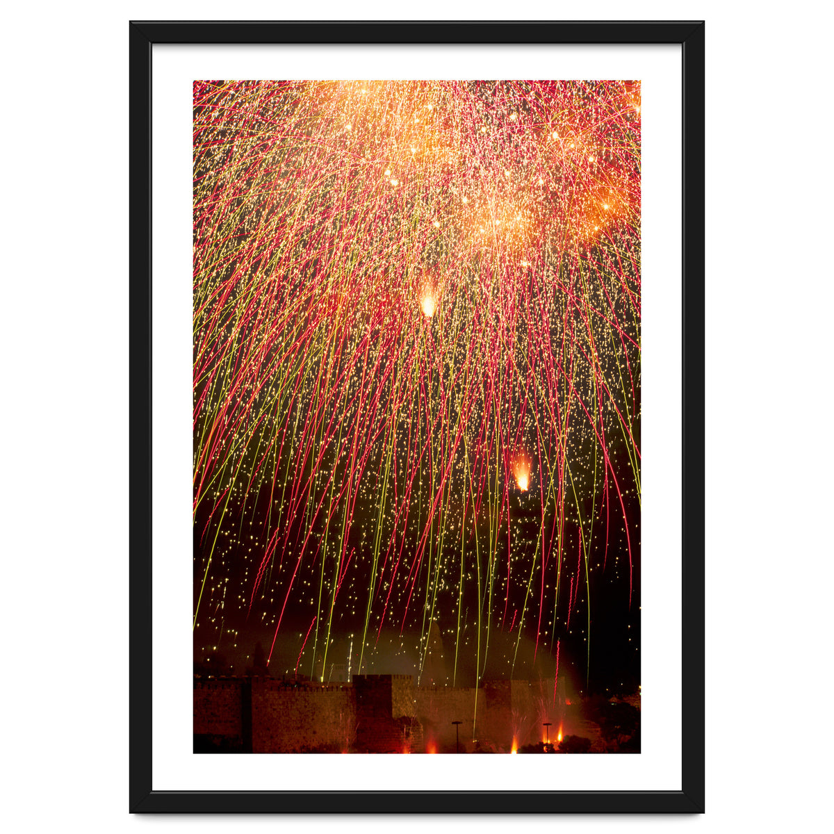 Fireworks over Jerusalem II
