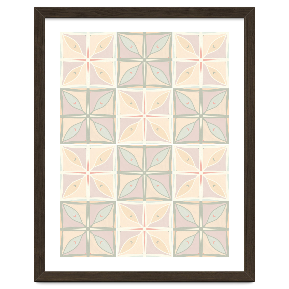 Old Style Pastels Kitchen Tiles