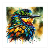 Vibrant Tropical Bird Portrait (Print Only) thumbnail