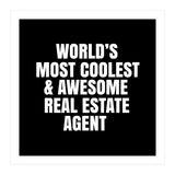 World's most coolest and awesome real estate agent (Print Only) thumbnail