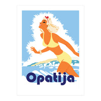 Opatia, Swimming Girl (Print Only)