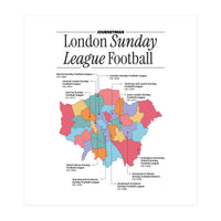 London Sunday League Football (Print Only)