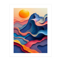 Sunset Over the Reef (Print Only)