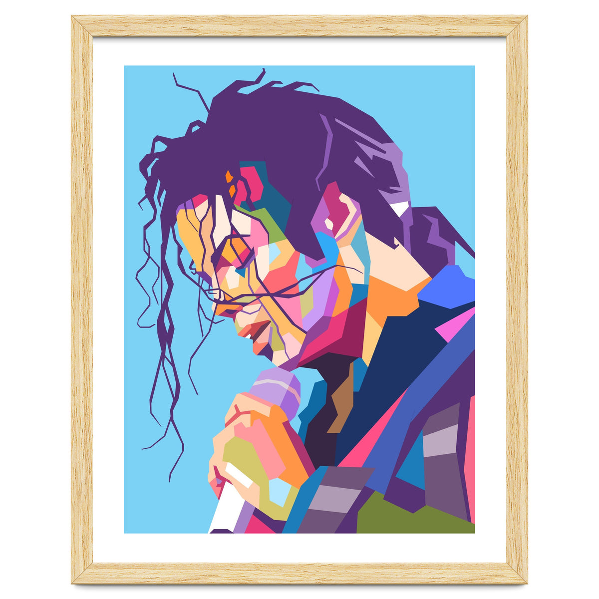 Michael Jackson pop art portrait