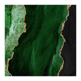 Green & Gold Agate Texture 01  (Print Only) thumbnail
