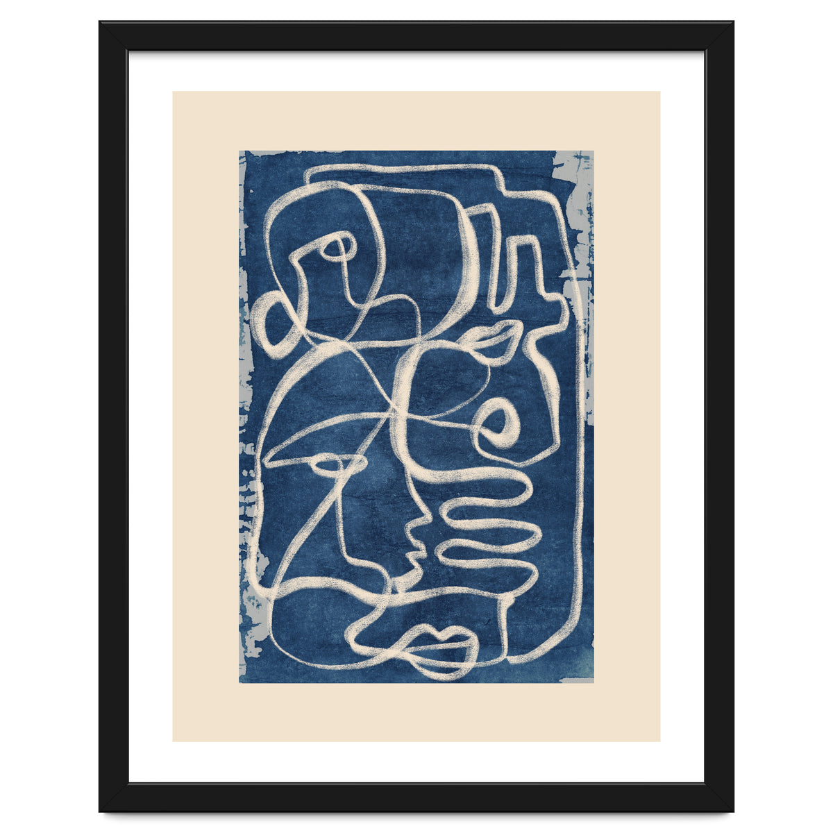 Bound By Line (indigo)