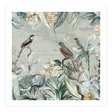 Vintage Exotic Birds Paradise Jungle (Print Only) thumbnail