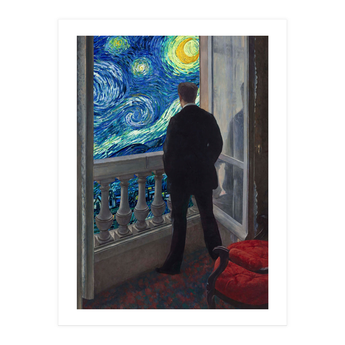 Starry Night View (Print Only)