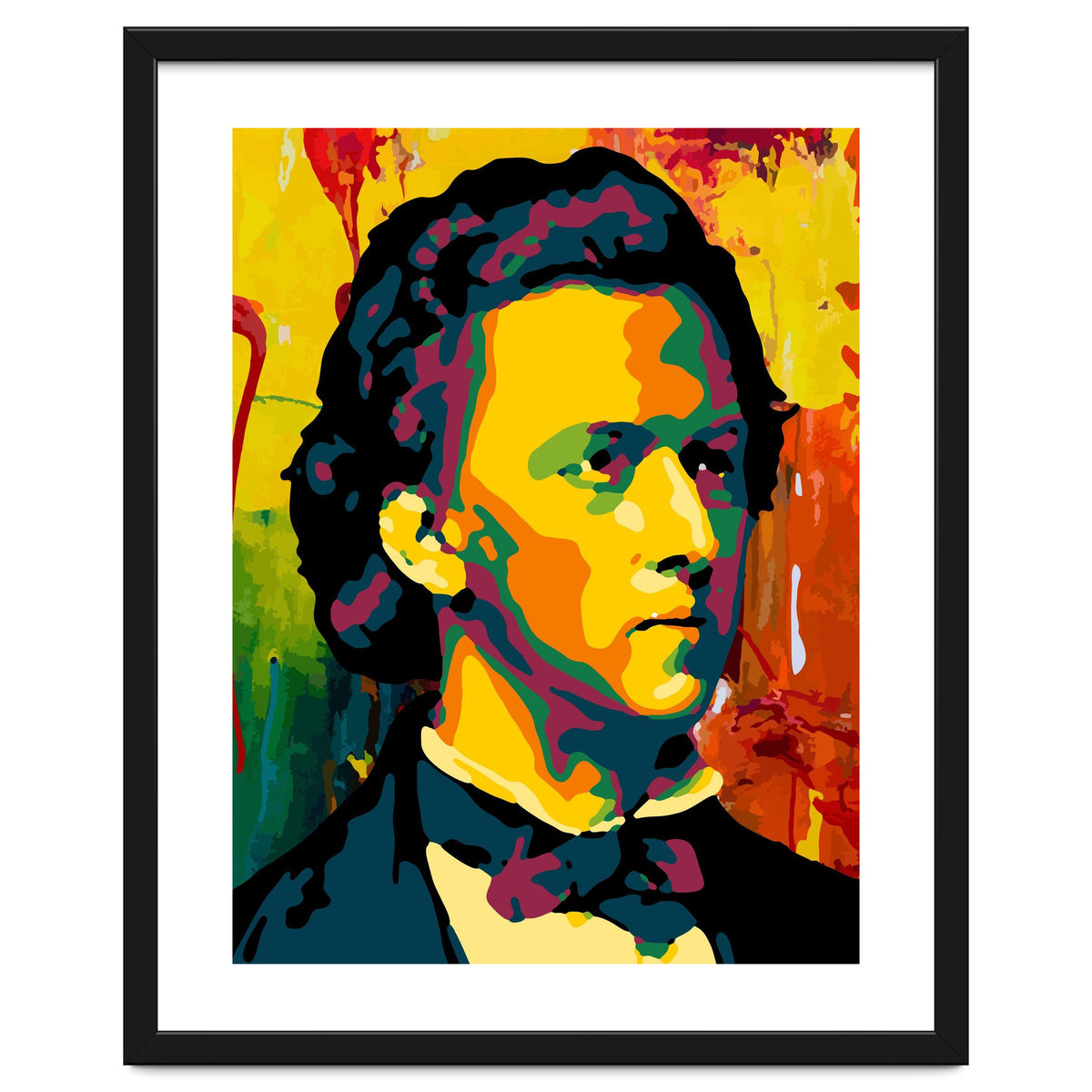 Frederic Chopin Abstract Art