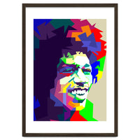 Jimi Hendrix Rock And Blues Music Pop Art