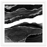 Black & Silver Agate Texture 08 thumbnail