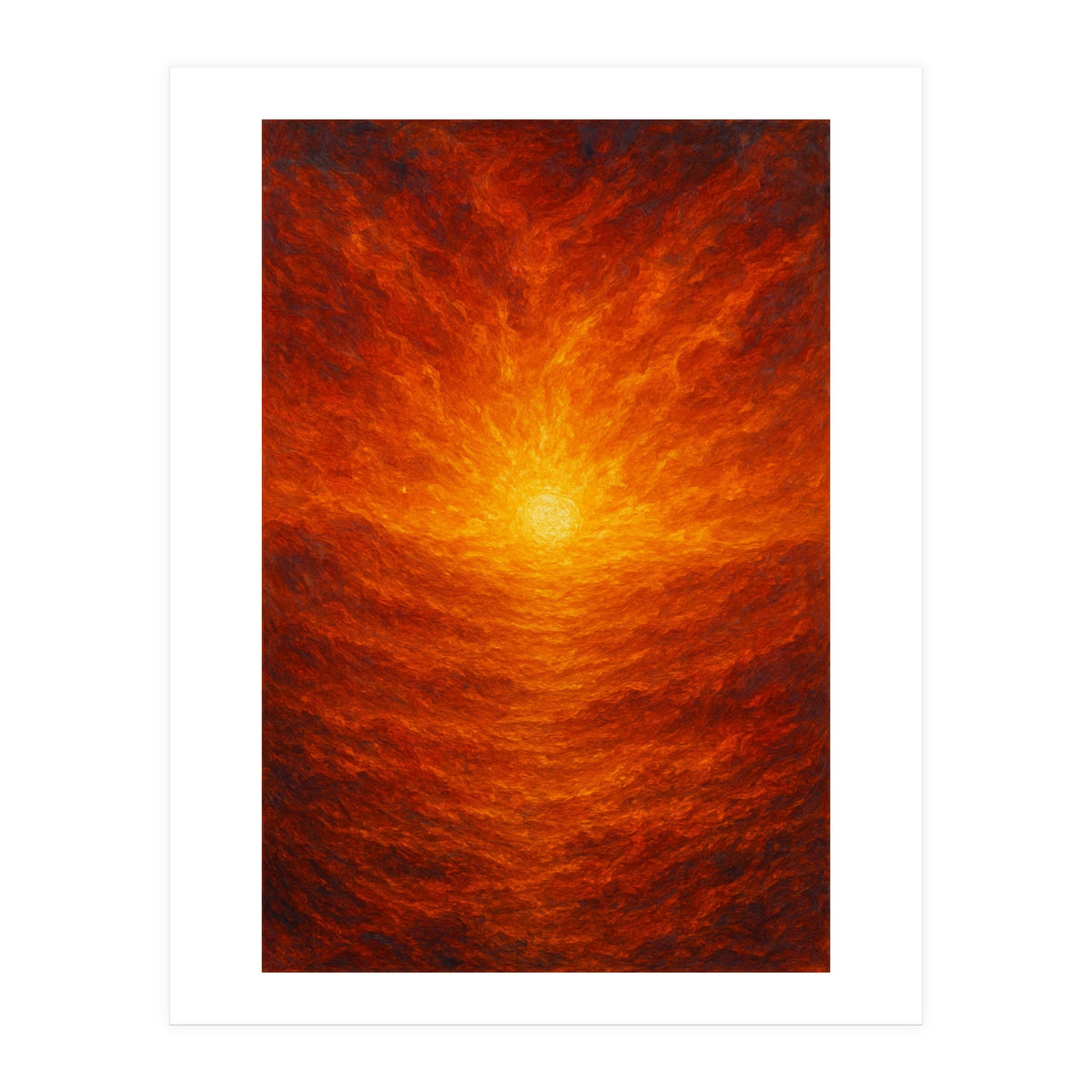 “Flame Within the Horizon” From the collection “Symphony of the Elements” (Print Only)