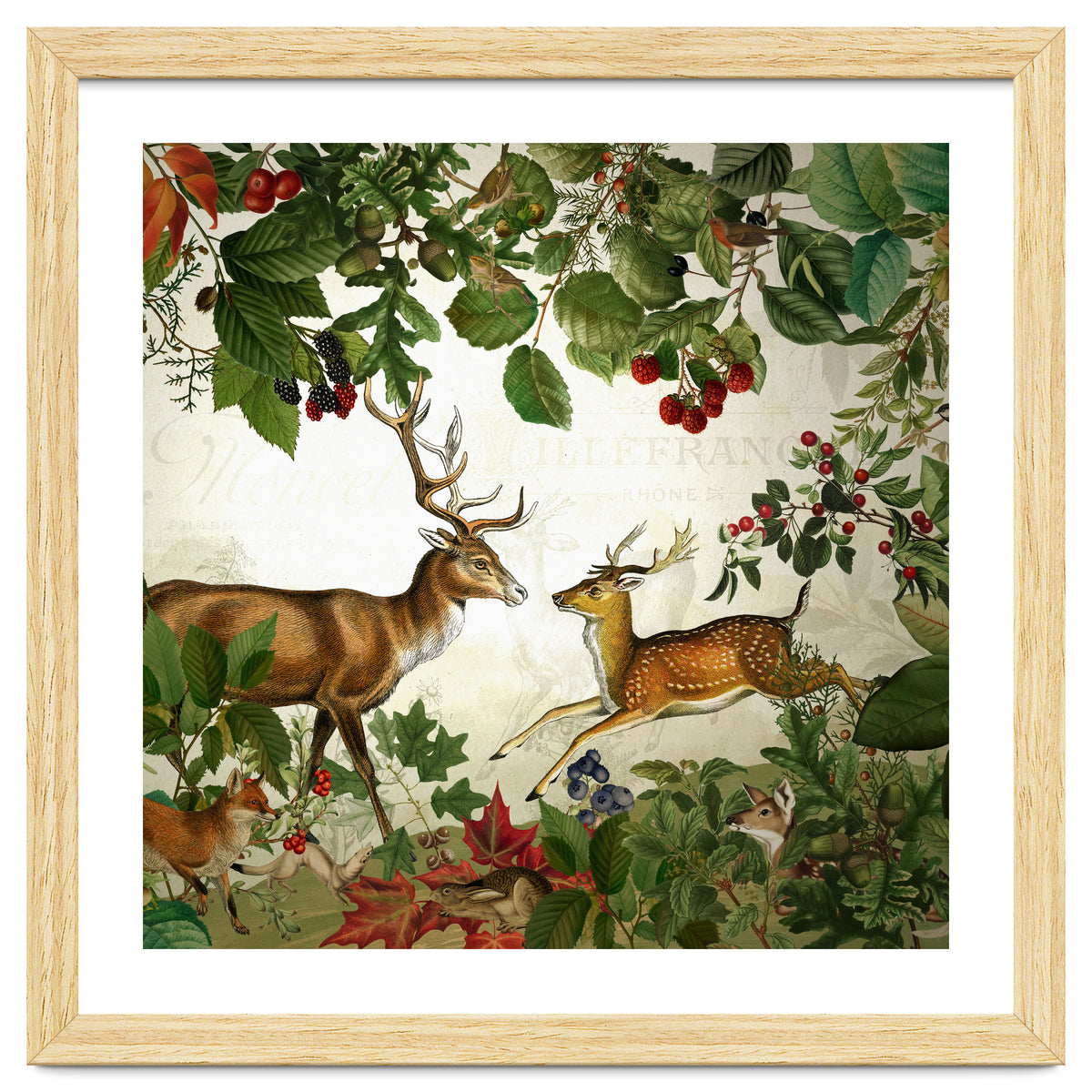 Nostalgic Autumn guardians of the forest 2