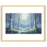 Crystal Forest: Ethereal Fantasy Landscape thumbnail