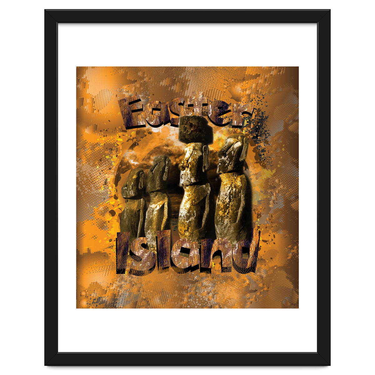 Easter Island Statues Polynesia