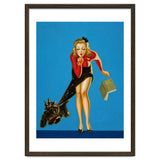 Pinup Girl And Dog Tricks thumbnail