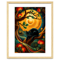 Black Cat Retro Contemporer