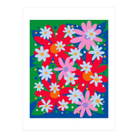 Bold Colorful Daisies (Print Only)