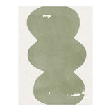GREEN WATERCOLOR SHAPES NO.2 (Print Only) thumbnail