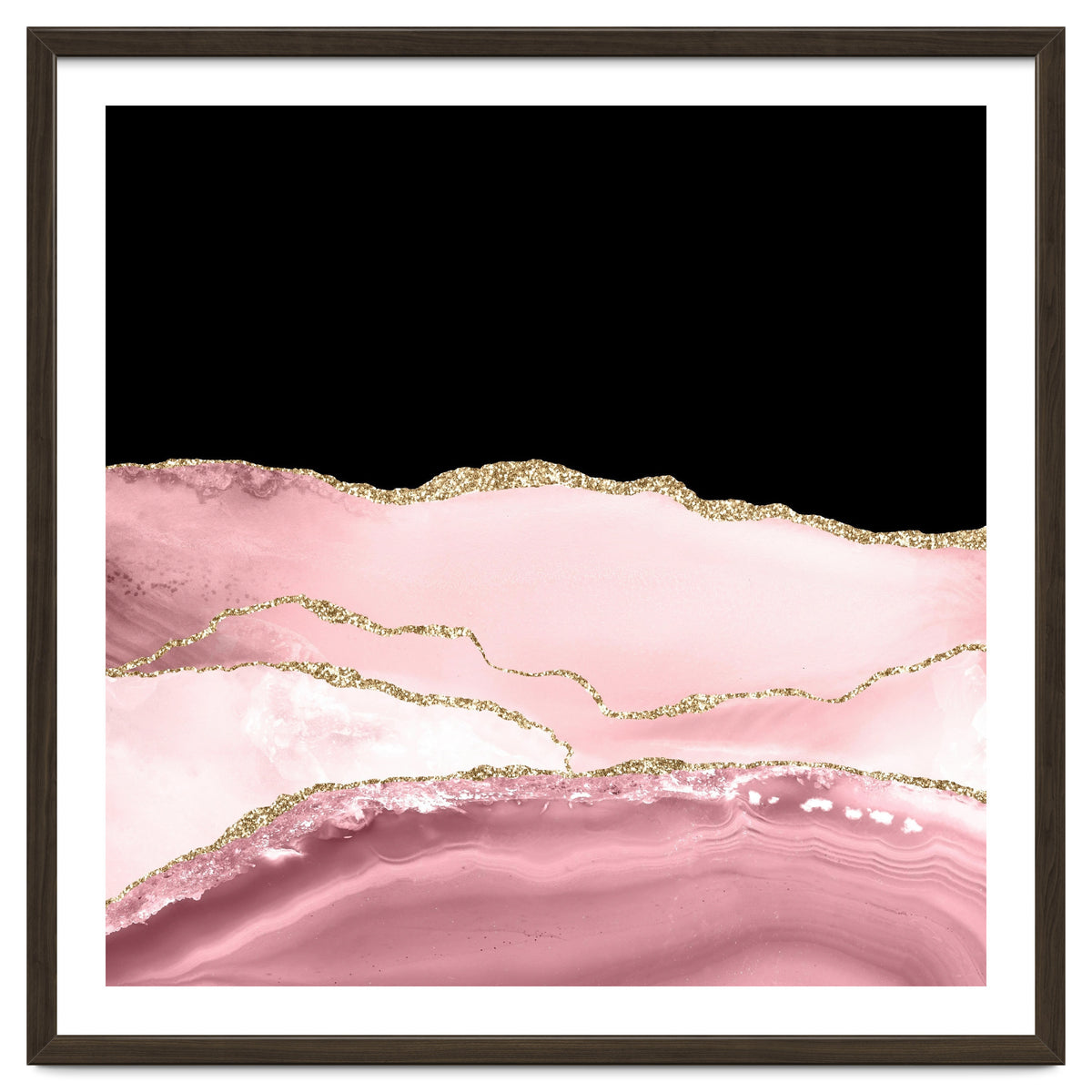 Blush & Gold Agate Texture 02