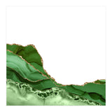 Green & Gold Agate Texture 23 (Print Only) thumbnail