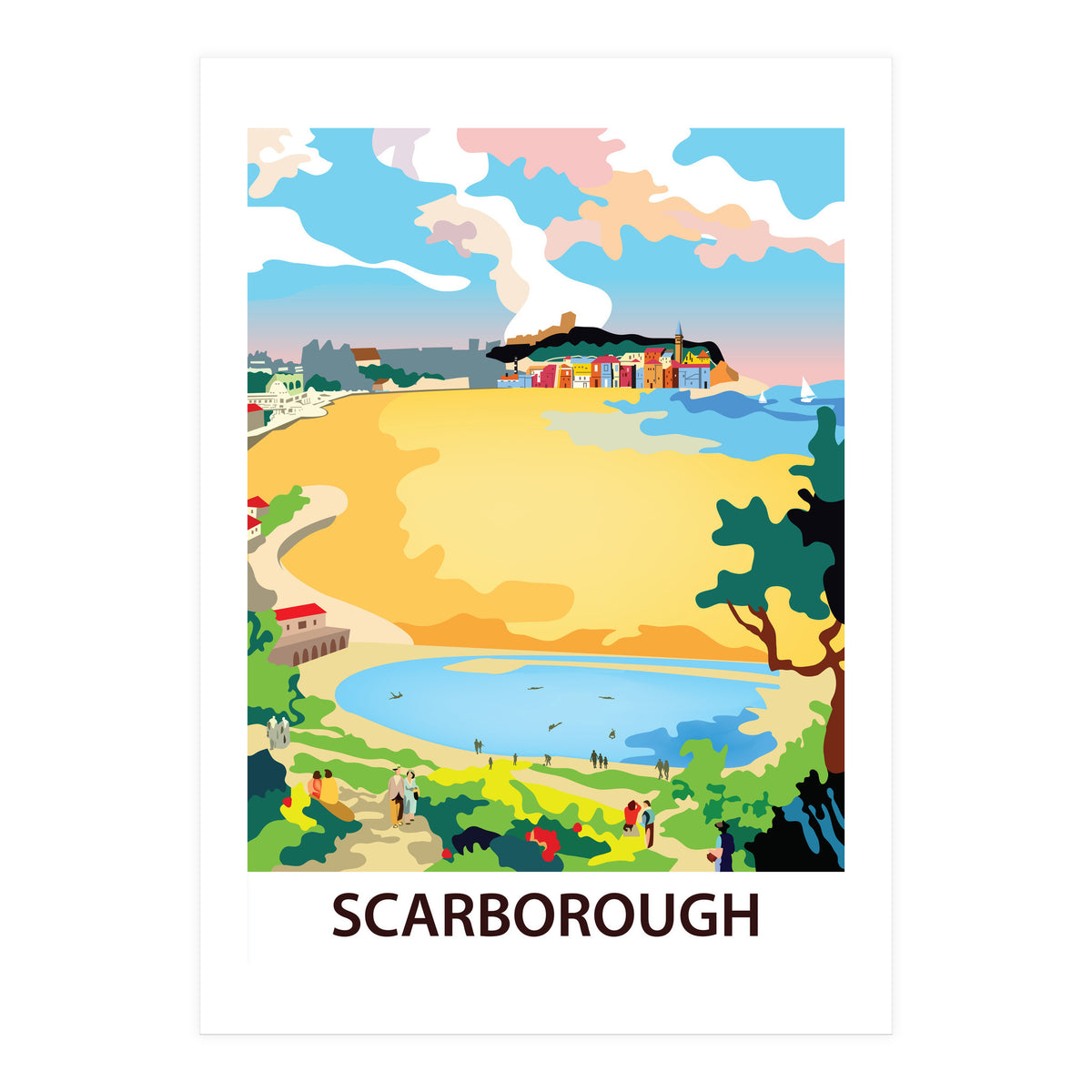 Scarborough, North Yorkshire (Print Only)