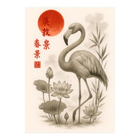 Flamingo Japanese (Print Only)