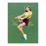 Pinup Tennis Player (Print Only) thumbnail