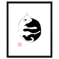 Ying yang Cat