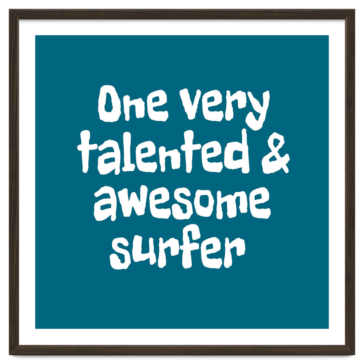 One very talented and awesome surfer