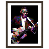 Howlin Wolf American Blues Guitarist Colorful thumbnail