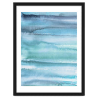 Gradient Watercolor Sea Blue