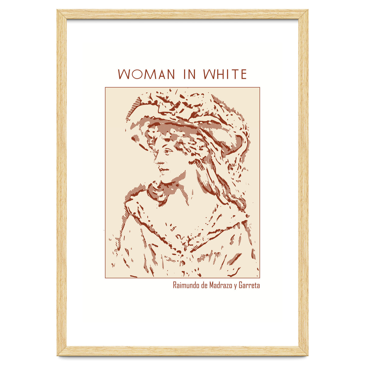 Woman In White – Raimundo De Madrazo Y Garreta