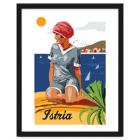 Istria, Swimmer on the Beach