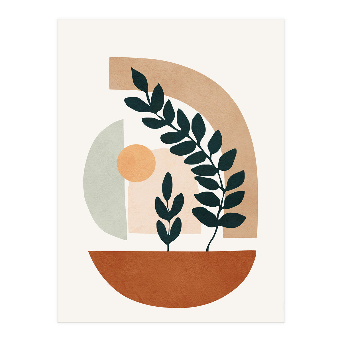 Soft Shapes III (Print Only)