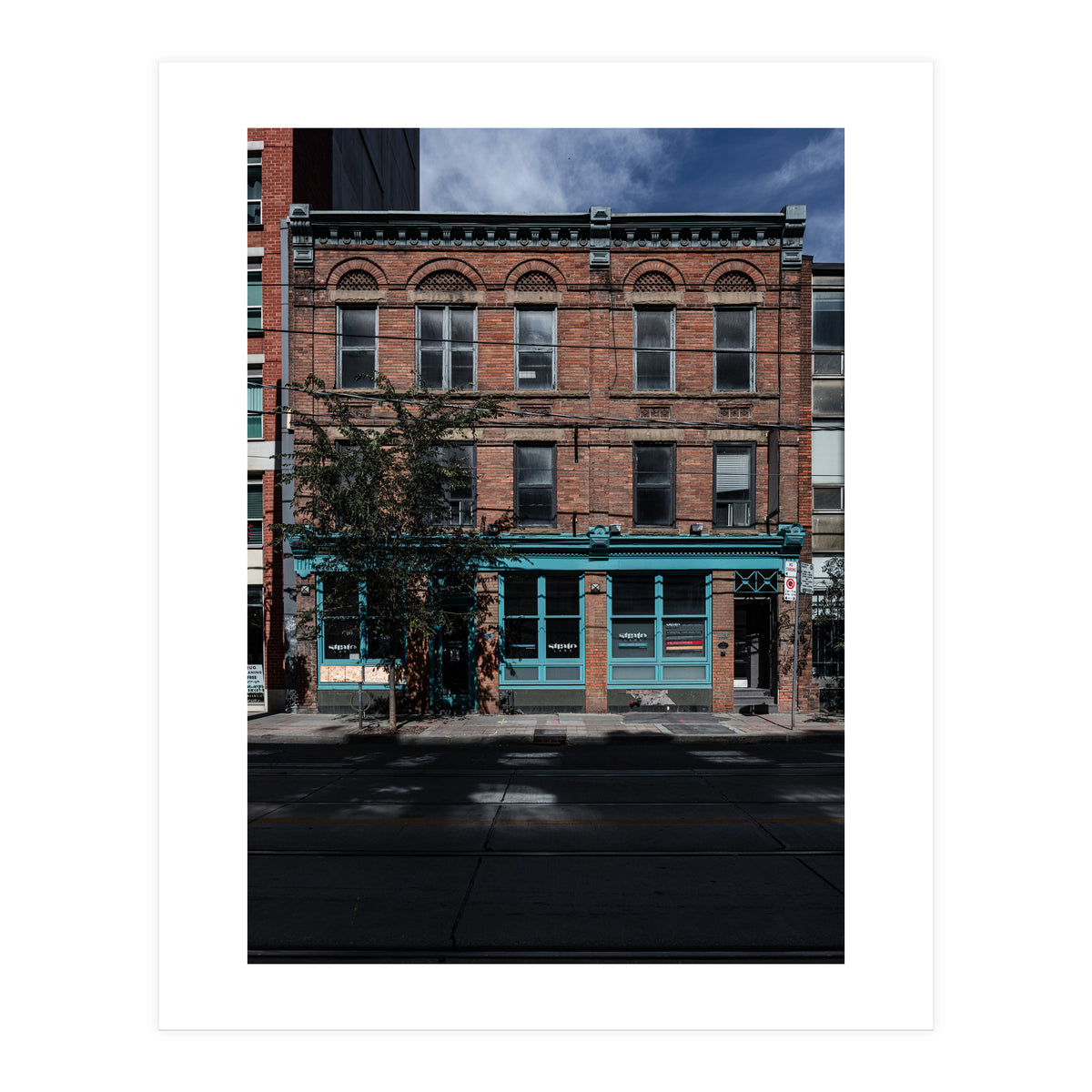 Nos 234 - 236 King Street East 1 Color Version (Print Only)