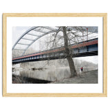 Fishing man under the bridge thumbnail