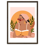 Bohemian Summer, Modern Boho Girl Reader, Books Read Self Care Self Love, Travel Hippie Nomad Black Woman thumbnail