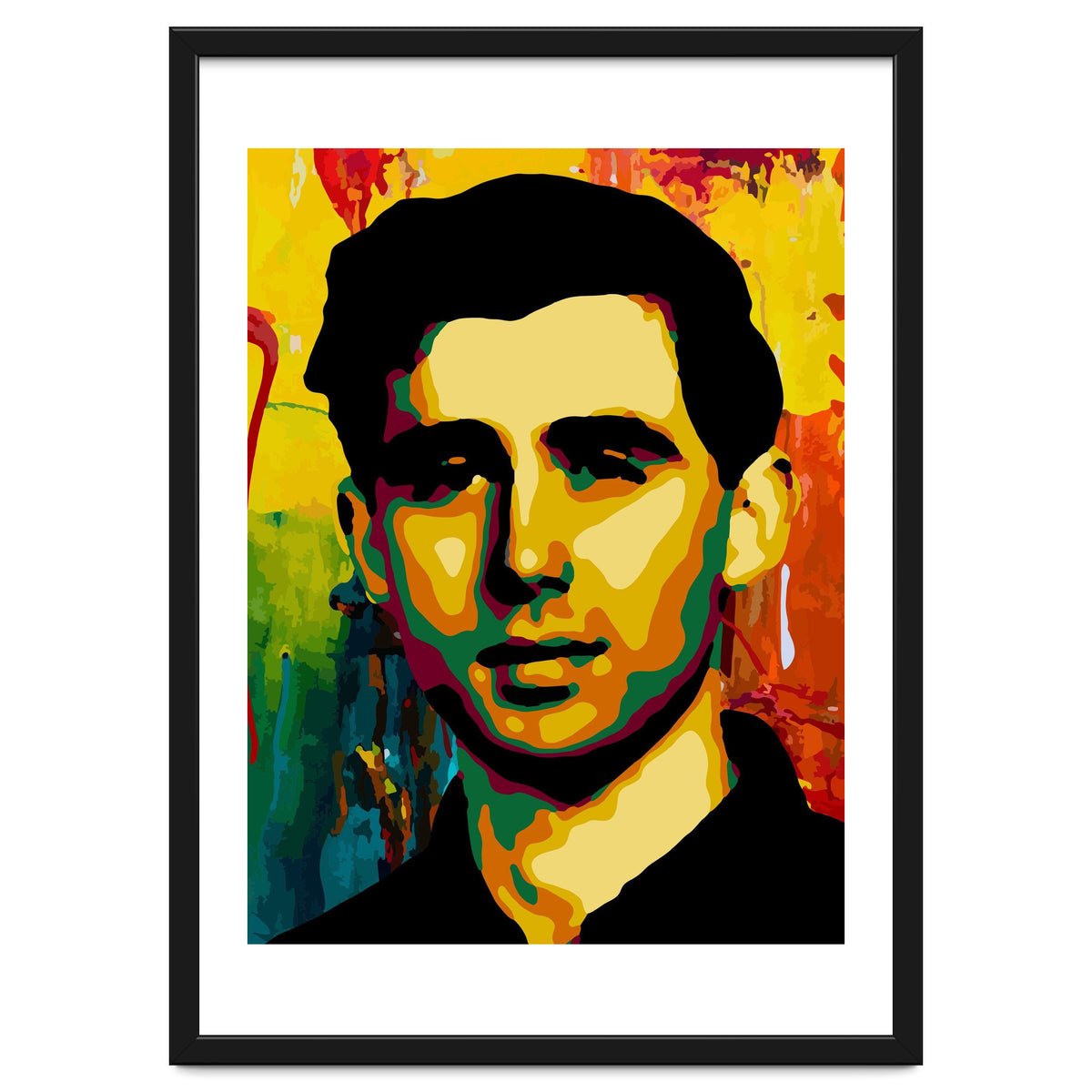 Andrew Goodman Activist Colorful Abstract Art