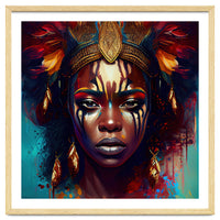 Powerful African Warrior Woman #3