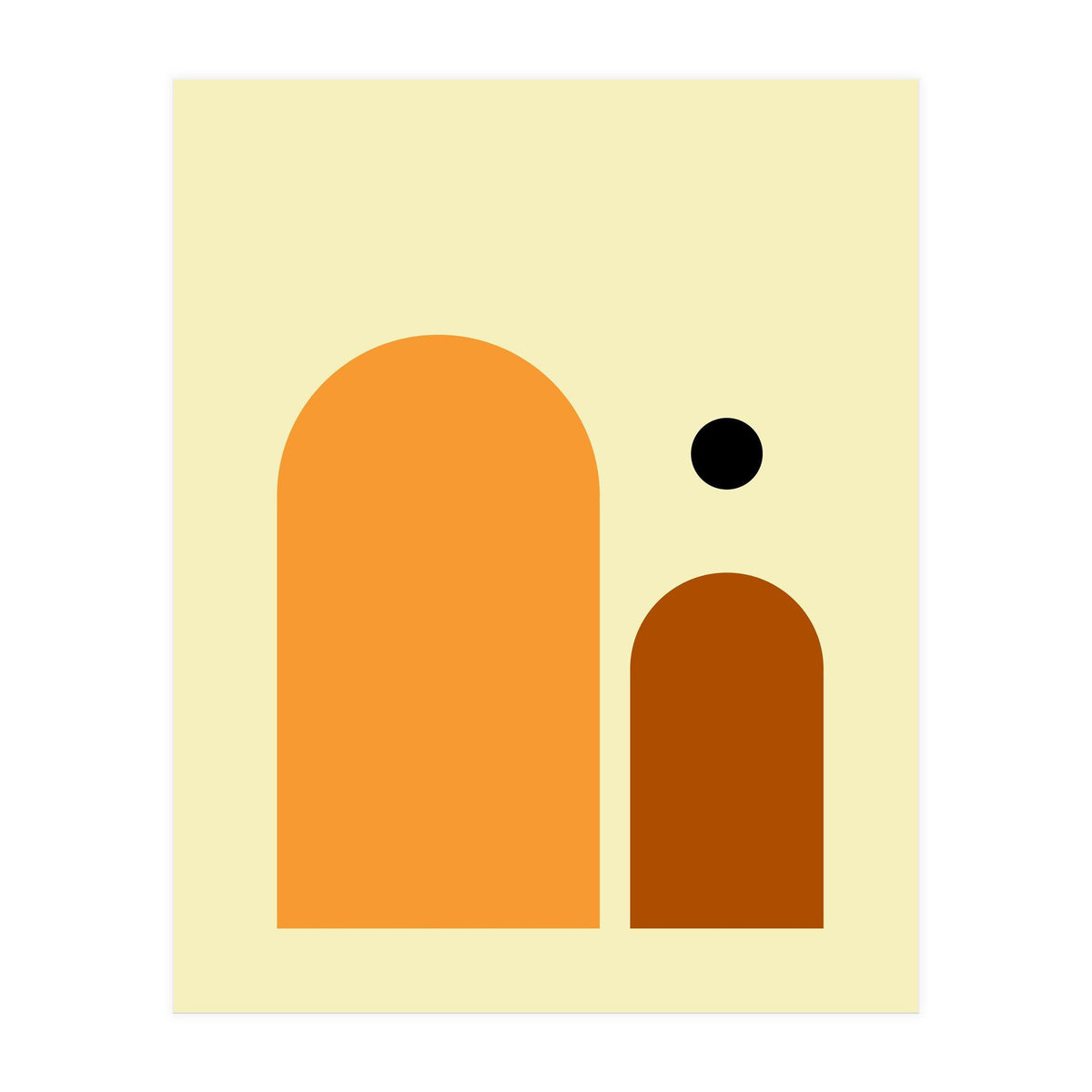 Mid-Century Geometric  1  (Print Only)